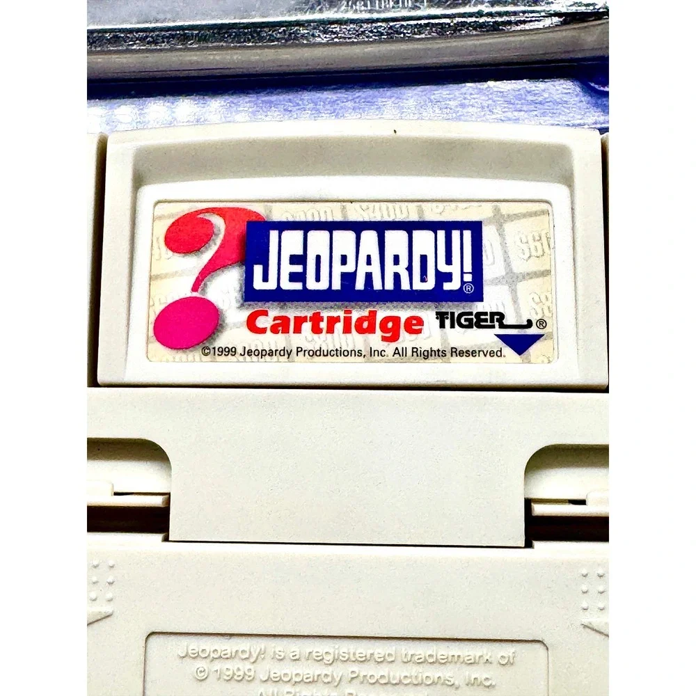 Vintage Tiger Electronics Jeopardy Handheld Game 1999 LCD Console 7-581-1
